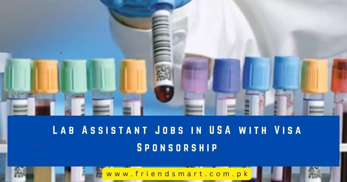 Lab Assistant Jobs in USA with Visa Sponsorship