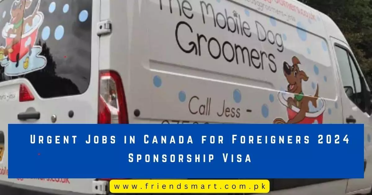 Mobile Dog Groomer Jobs in UK with Visa Sponsorship