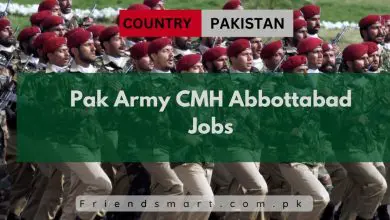 Photo of Pak Army CMH Abbottabad Jobs 2024 – Apply Now