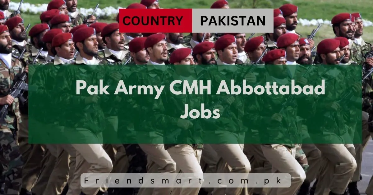 Pak Army CMH Abbottabad Jobs
