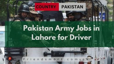 Photo of Pakistan Army Jobs in Lahore for Driver 2024