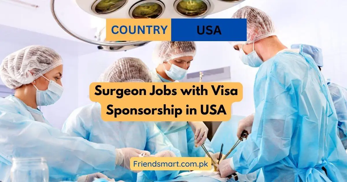 Surgeon Jobs with Visa Sponsorship in USA