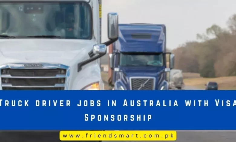Photo of Truck driver jobs in Australia with Visa Sponsorship