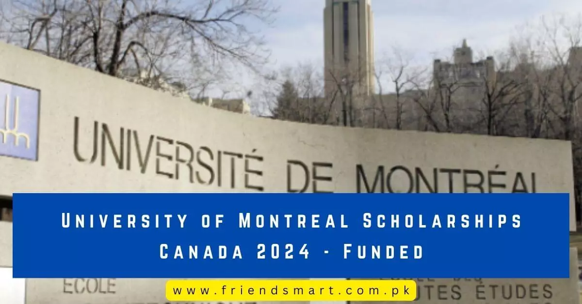 University of Montreal Scholarships Canada Funded