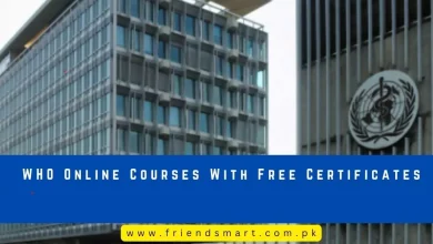Photo of WHO Online Courses With Free Certificates