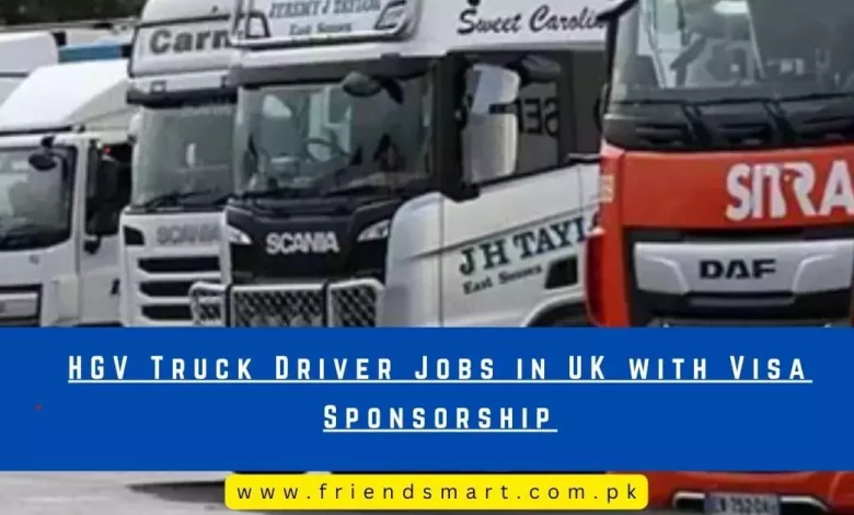 Photo of HGV Truck Driver Jobs in UK with Visa Sponsorship
