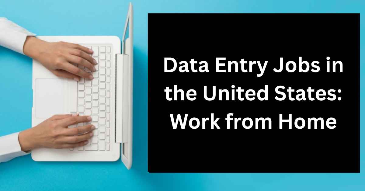 Data Entry Jobs in the United States Work from Home