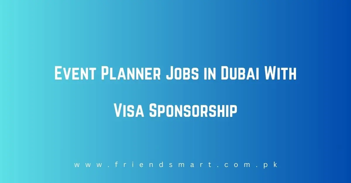 Event Planner Jobs in Dubai