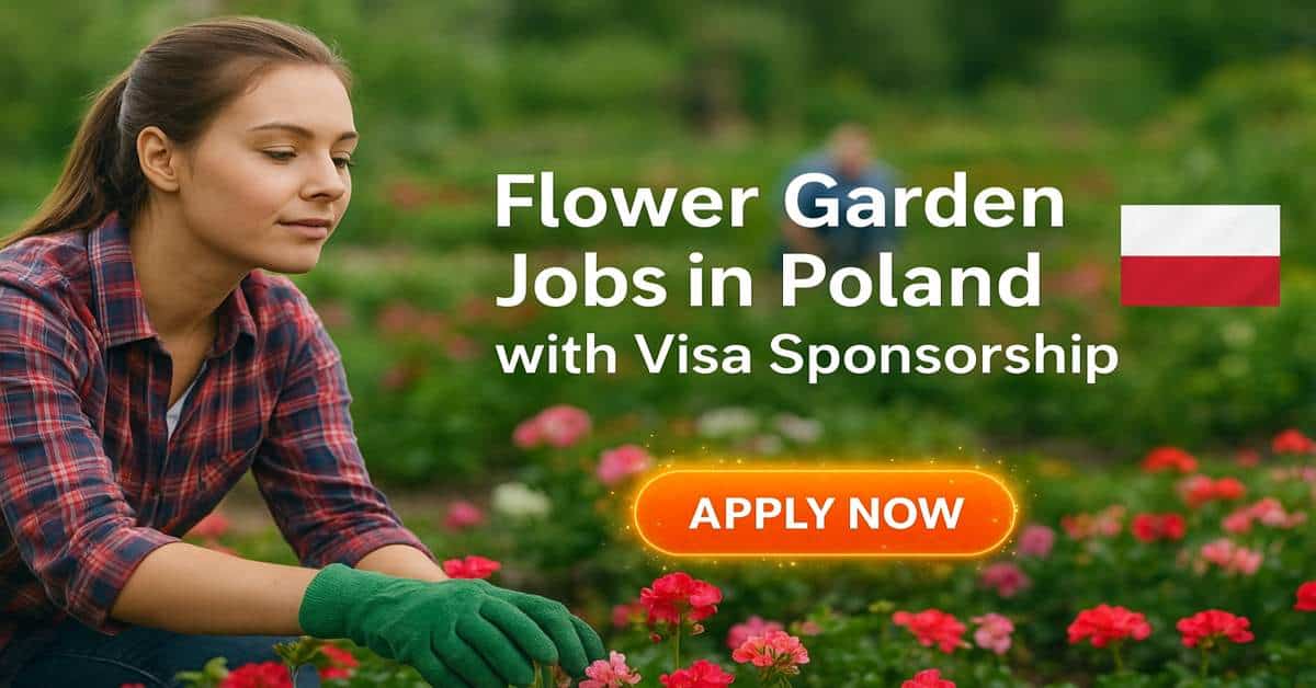 Flower Garden Jobs in Poland with Visa Sponsorship
