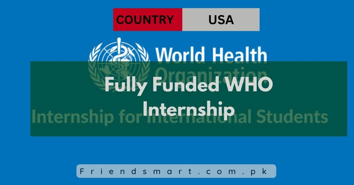Fully Funded WHO Internship
