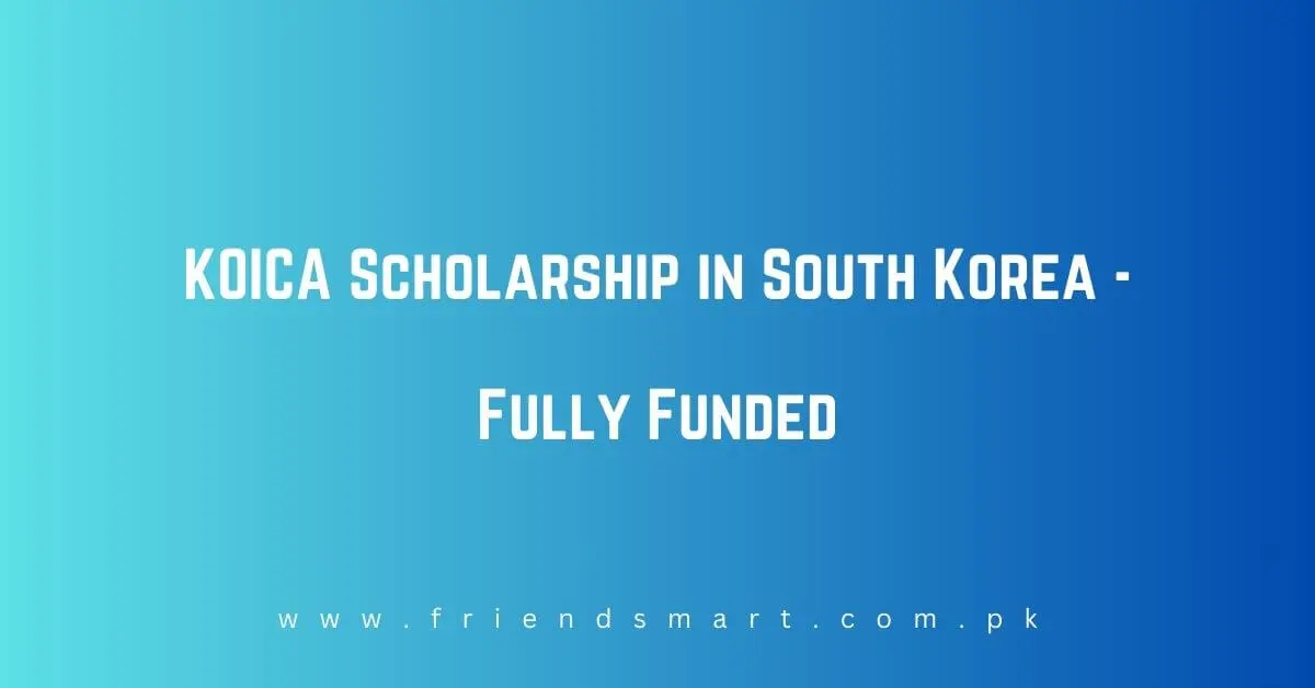 KOICA Scholarship in South Korea
