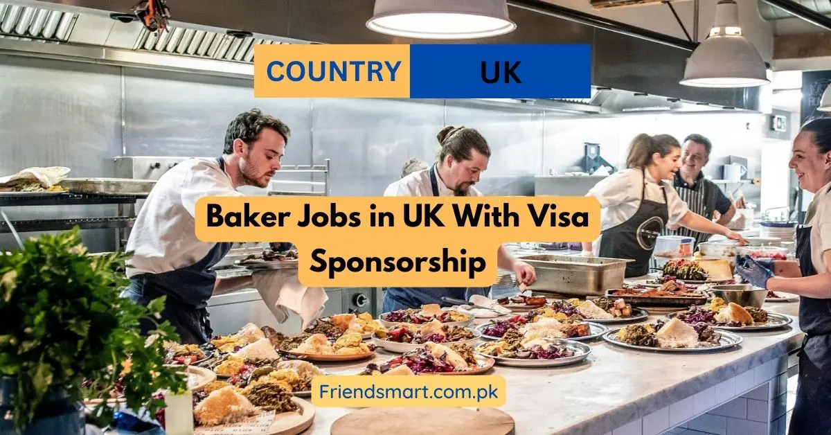 Baker Jobs in UK With Visa Sponsorship