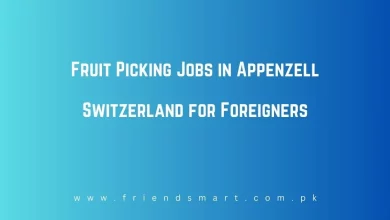 Photo of Fruit Picking Jobs in Appenzell Switzerland for Foreigners 
