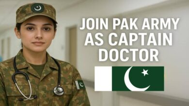 Photo of Join Pak Army as Captain Doctor 2025