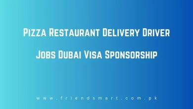 Photo of Pizza Restaurant Delivery Driver Jobs Dubai Visa Sponsorship
