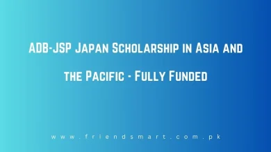 Photo of ADB-JSP Japan Scholarship in Asia and the Pacific – Fully Funded