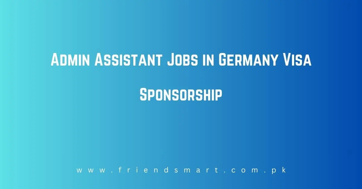 Admin Assistant Jobs in Germany