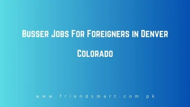 Photo of Busser Jobs For Foreigners in Denver Colorado