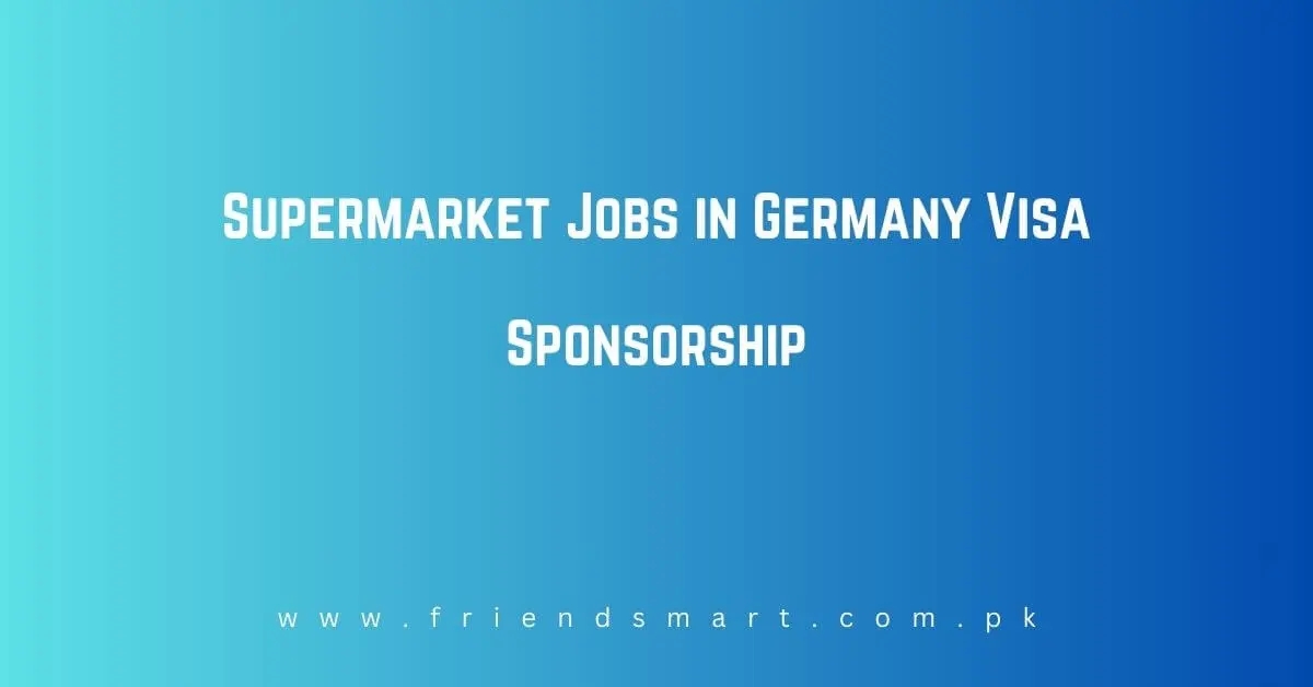 Supermarket Jobs in Germany