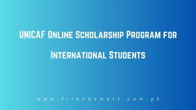 Photo of UNICAF Online Scholarship Program for International Students