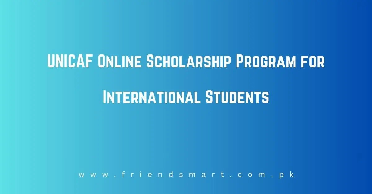 UNICAF Online Scholarship Program