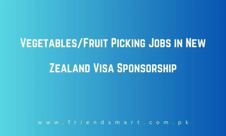 Photo of Vegetables/Fruit Picking Jobs in New Zealand Visa Sponsorship