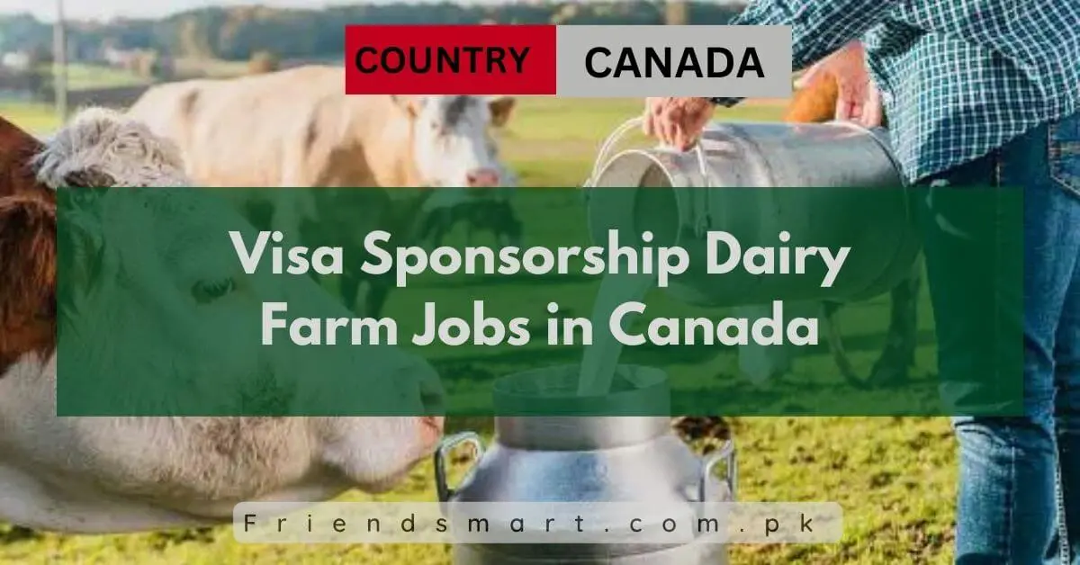 Visa Sponsorship Dairy Farm Jobs in Canada 2024 Apply Now