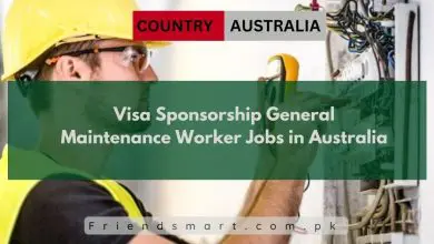 Photo of Visa Sponsorship General Maintenance Worker Jobs in Australia