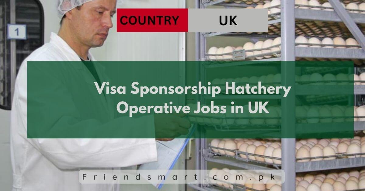 Visa Sponsorship Hatchery Operative Jobs in UK