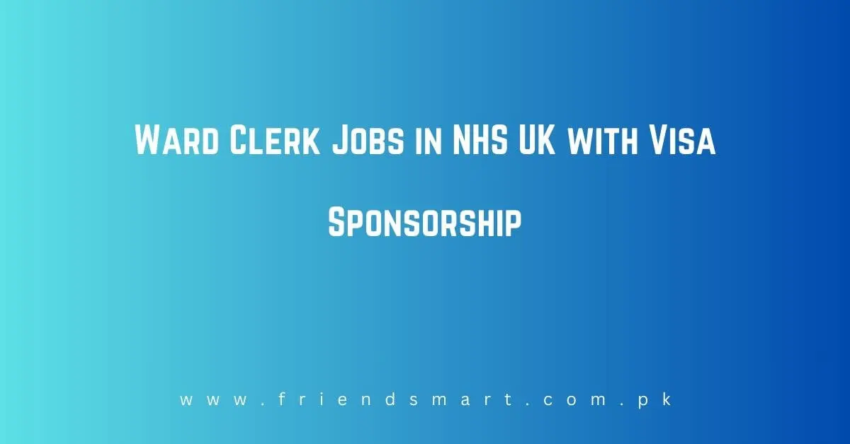 Ward Clerk Jobs in NHS UK