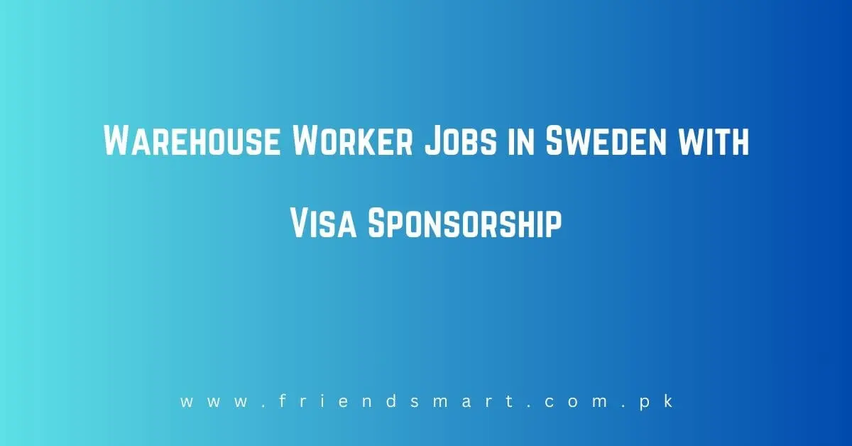 Warehouse Worker Jobs in Sweden