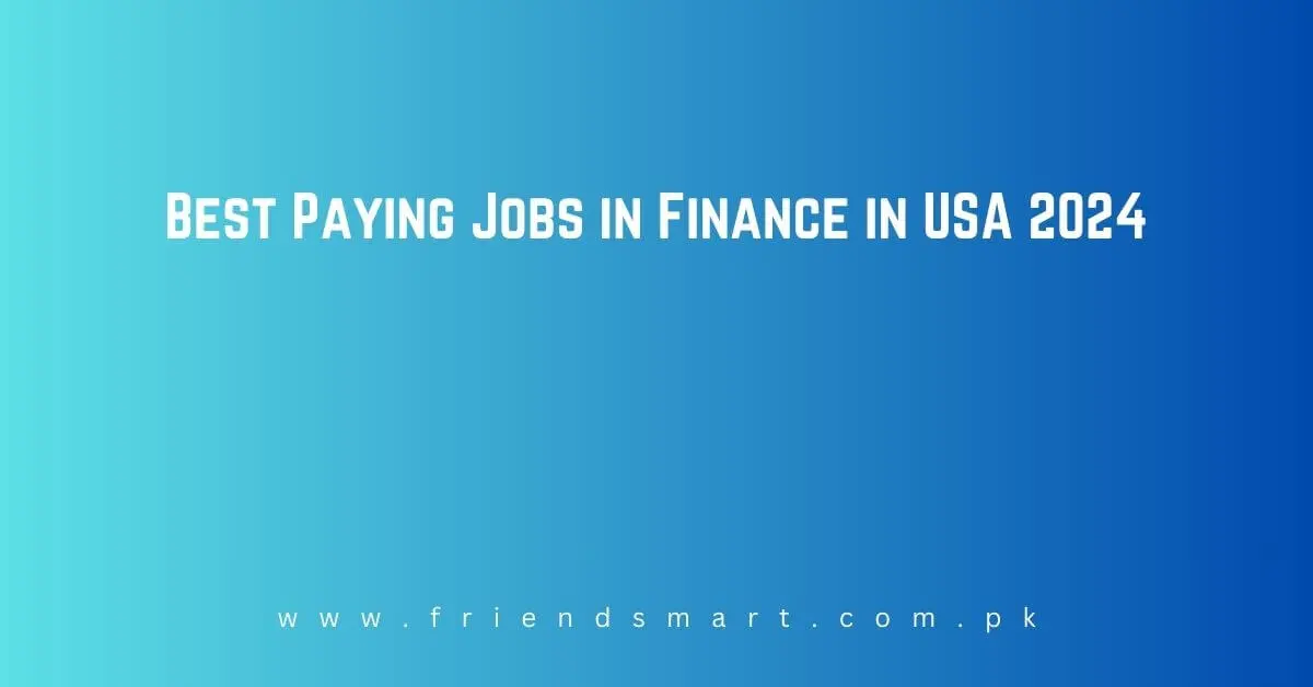 Jobs in Finance in USA