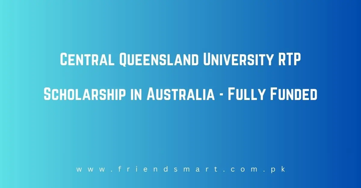 Central Queensland University RTP Scholarship in Australia
