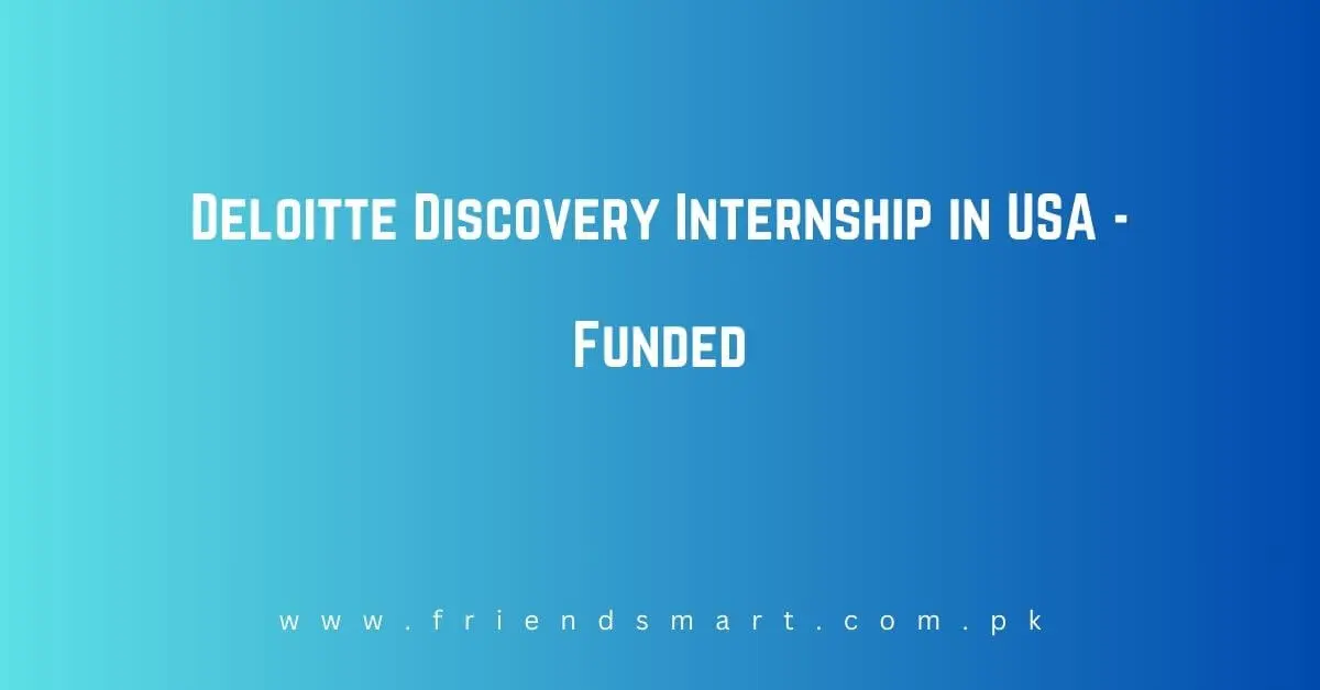 Deloitte Discovery Internship in USA