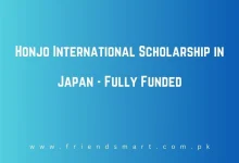 Photo of Honjo International Scholarship in Japan – Fully Funded