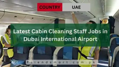 Photo of Latest Cabin Cleaning Staff Jobs in Dubai International Airport