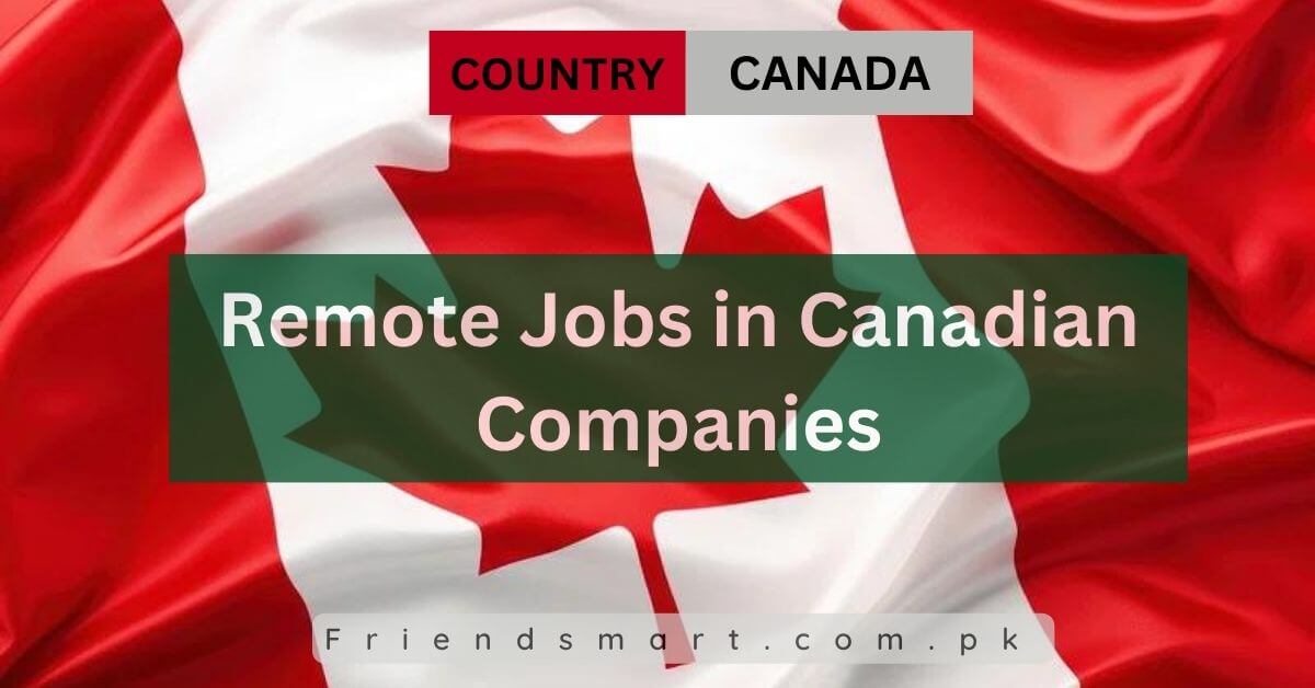 Remote Jobs in Canadian Companies