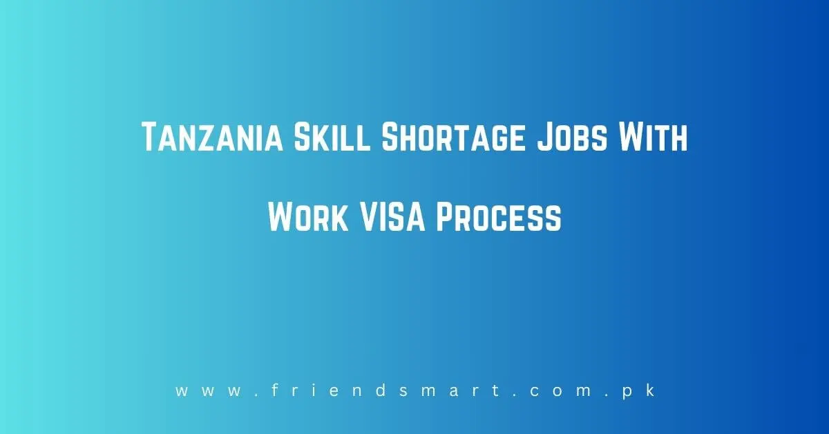 Tanzania Skill Shortage Jobs