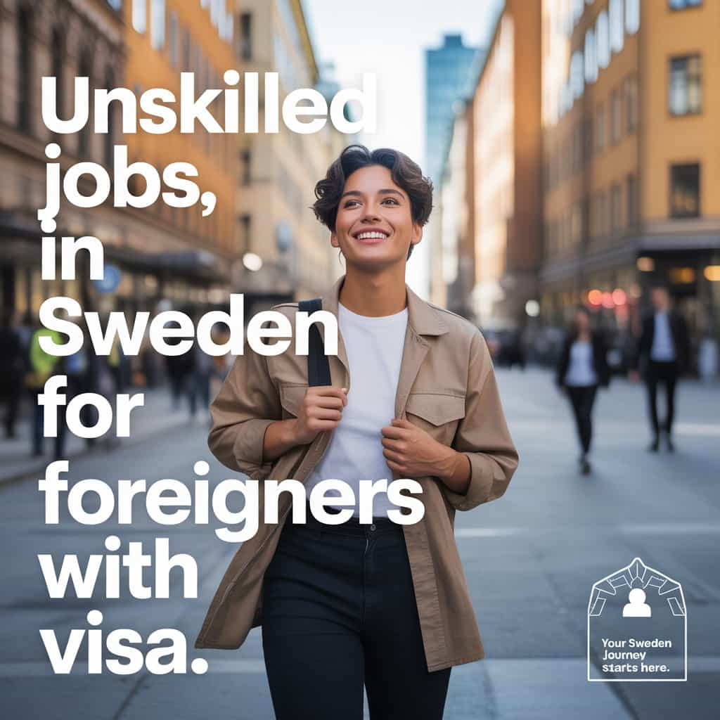 Unskilled Jobs in Sweden for Foreigners with Visa
