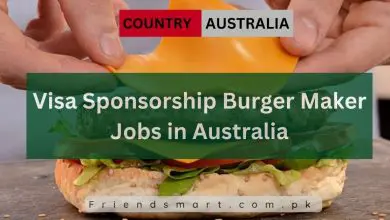 Photo of Visa Sponsorship Burger Maker Jobs in Australia 2024
