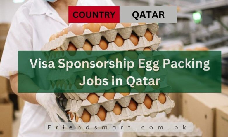Photo of Visa Sponsorship Egg Packing Jobs in Qatar 2024