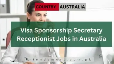 Photo of Visa Sponsorship Secretary Receptionist Jobs in Australia