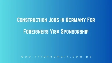 Photo of Construction Jobs in Germany For Foreigners Visa Sponsorship