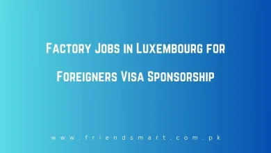 Photo of Factory Jobs in Luxembourg for Foreigners Visa Sponsorship