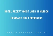 Photo of Hotel Receptionist Jobs in Munich Germany for Foreigners