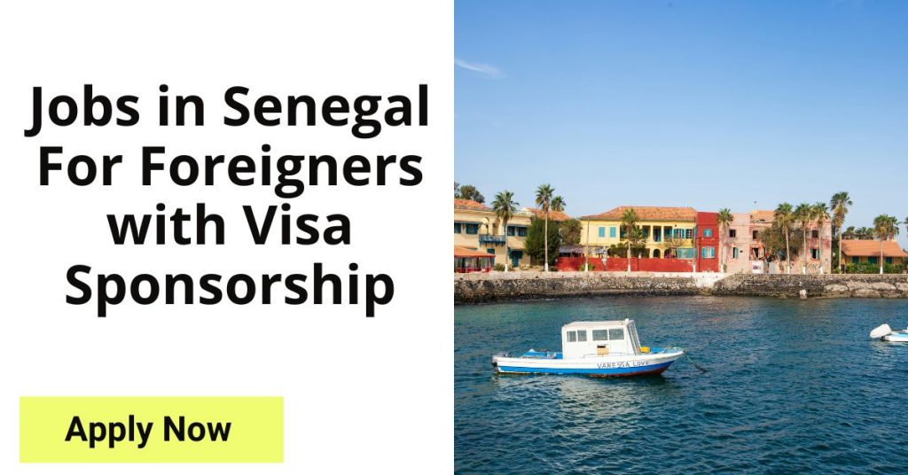 Jobs in Senegal For Foreigners with Visa Sponsorship