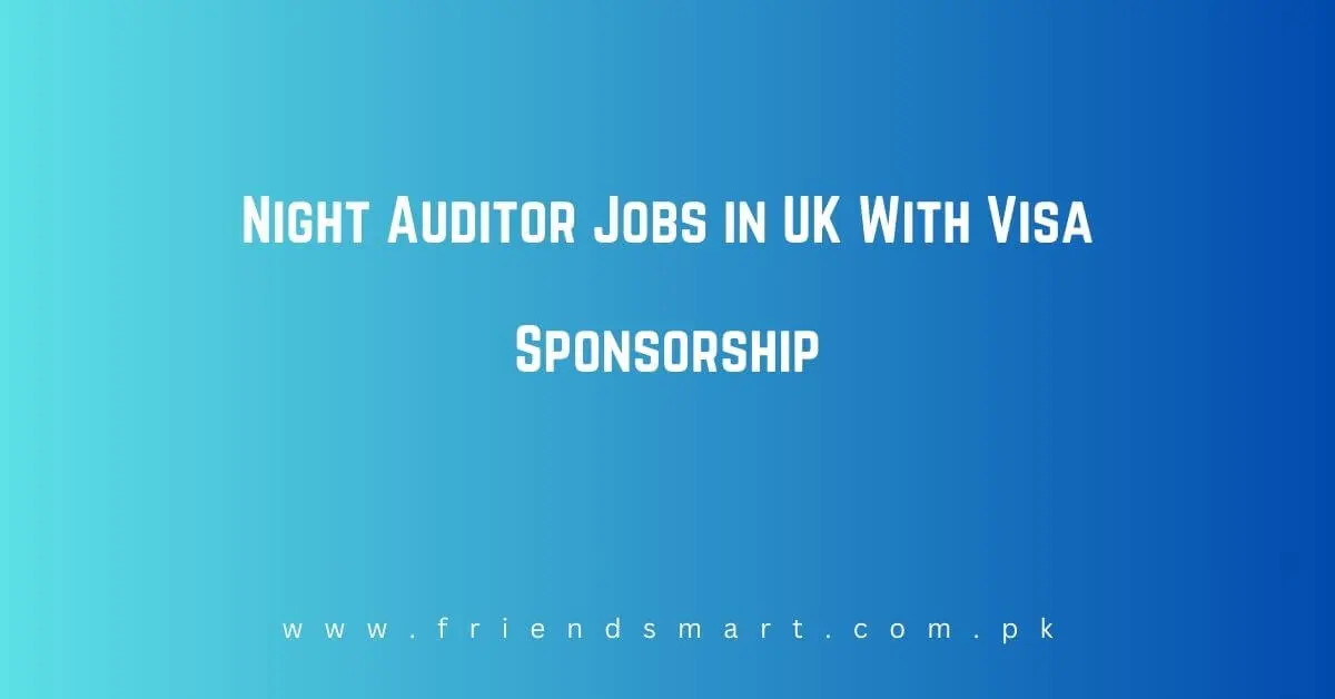 Night Auditor Jobs in UK