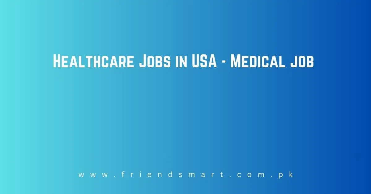 Healthcare Jobs in USA