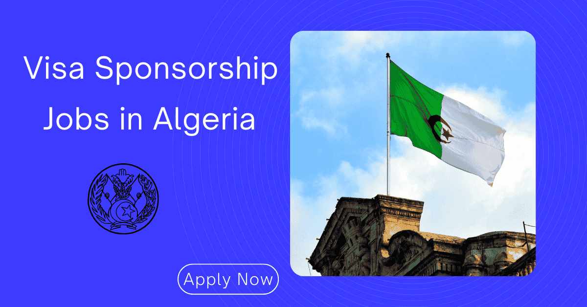 Visa Sponsorship Jobs in Algeria For Foreigners