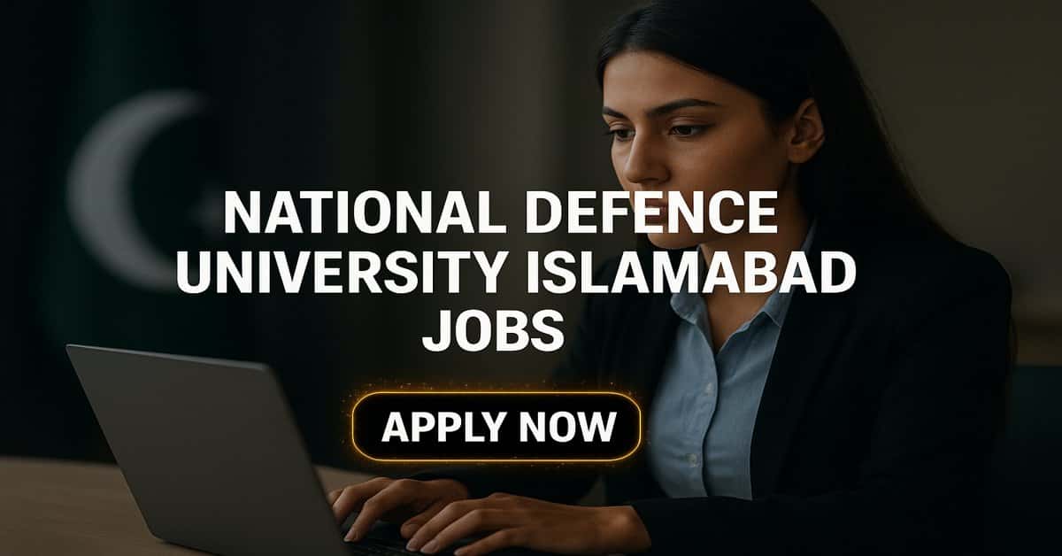 National Defence University Islamabad Jobs
